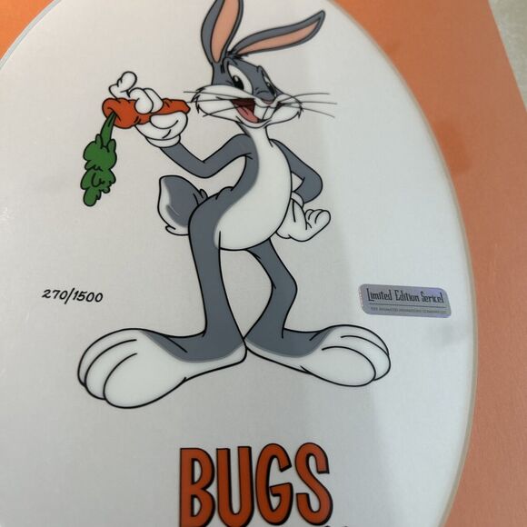 Bugs Bunny Warner Brothers Sericel 270/1500 Limited‎ Edition Still Wrapped - Picture 3 of 10